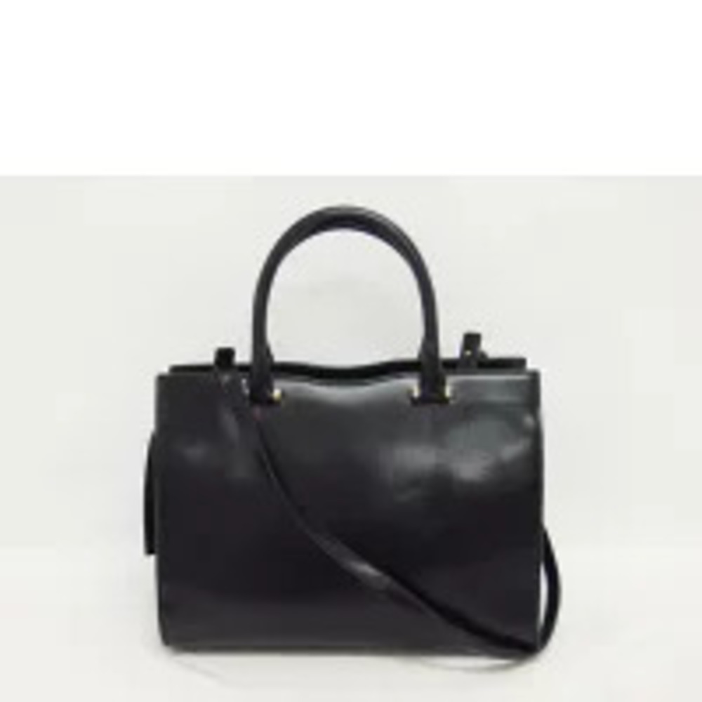 SAINT LAURENT Uptown Shoulder Bag Black GNR AB - Picture 2 of 6